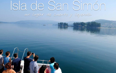 De excursión con toda la clase a la Isla de San Simón