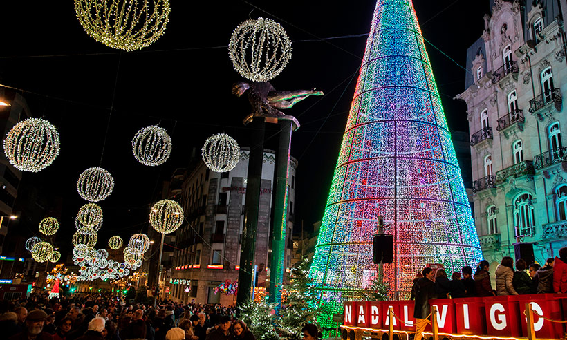 enjoy the Christmas lights in Spain
